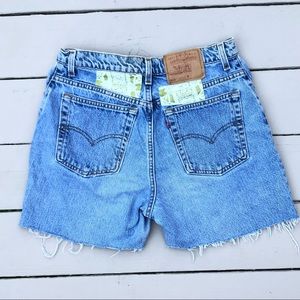 Levi’s jean shorts!